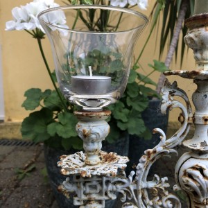 Fyrfadsadaptor til lysestager klart glas Fyrfadsadaptor til lysestager klart glas