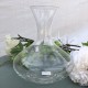 Vase i glas karaffelform H25cm