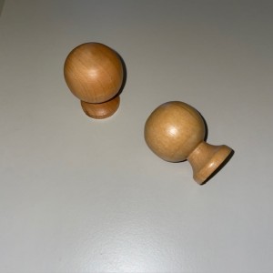 Knob greb Ø33mm Brun