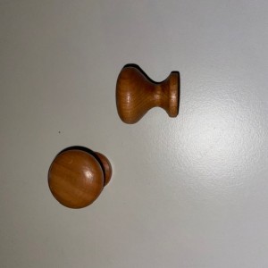 Greb træ mørk Ø25mm