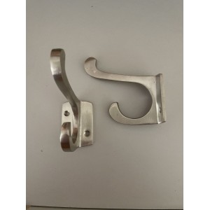 Stor dobbelt Knage sølv D75mm