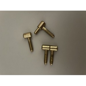 Lågebeslag messing H25mm