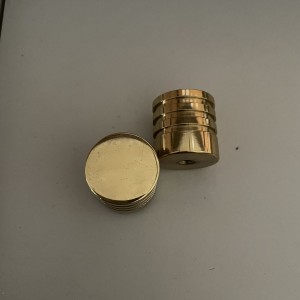 Greb med riller Messing Ø21mm