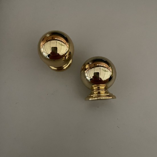 Greb Rund Guldfarvet Ø22mm Greb Rund Guldfarvet Ø22mm