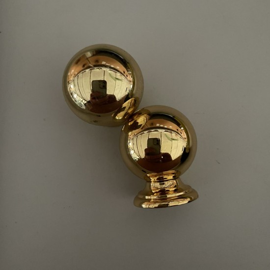 Greb Rund Guldfarvet Ø25mm Greb Rund Guldfarvet Ø25mm