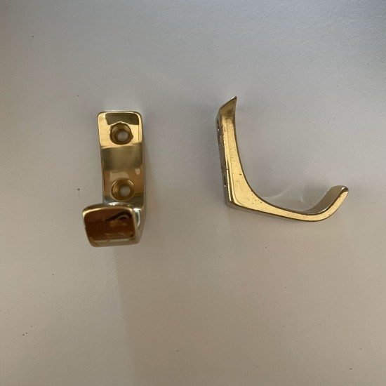 Knage patineret messing H47mm