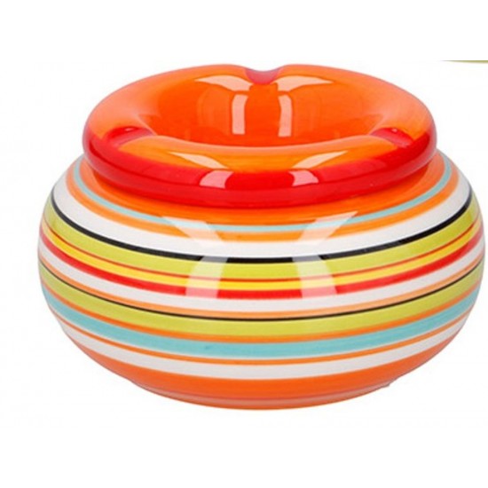 Askebæger med striber Orange
