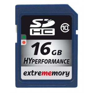 Extrememory 16GB SDHC HyPerformance
