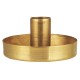 Lysestage til 1,3 cm lys - kertelys Gloria messing
