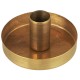 Lysestage til 1,3 cm lys - kertelys Gloria messing