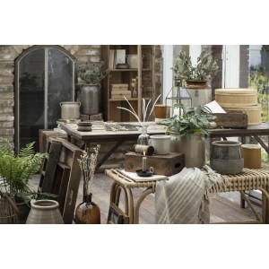 Keramikkrukke UNIKA varierende 20 - 25 cm Gammel indisk vandkrukke