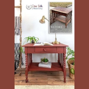 Mørkerød - Sequoia 473 ml Silk All-in-one Mineral maling