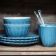 Sæt med 12 Mynte Kaffekrus Cornflower - 20% rabat Sæt med 12 Mynte Kaffekrus Cornflower - 20% rabat