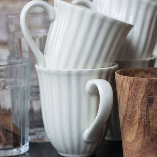Sæt med 12 Mynte Kaffekrus Pure white Sæt med 12 Mynte Kaffekrus Pure white