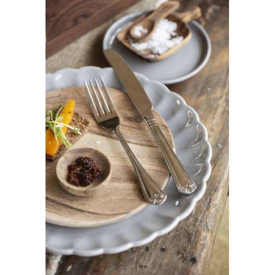 Mynte Middagstallerken - French Grey Mynte Middagstallerken - French Grey