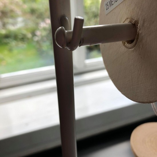 Båndspole holder hvid jern Båndspole holder hvid jern