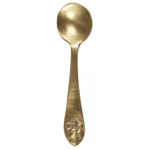 Søde små salt skeer - antique gold Søde små salt skeer - antique gold