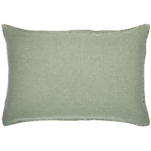 Hør Pudebetræk Olive Green 40 x 60 cm Hør Pudebetræk Olive Green 40 x 60 cm