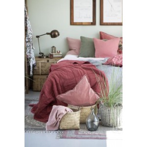 Vintage quilt faded rose 130x180cm