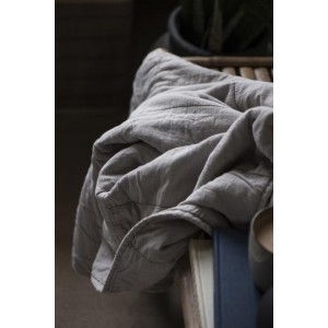 Vintage quilt ash grey 130x180cm Vintage quilt ash grey 130x180cm