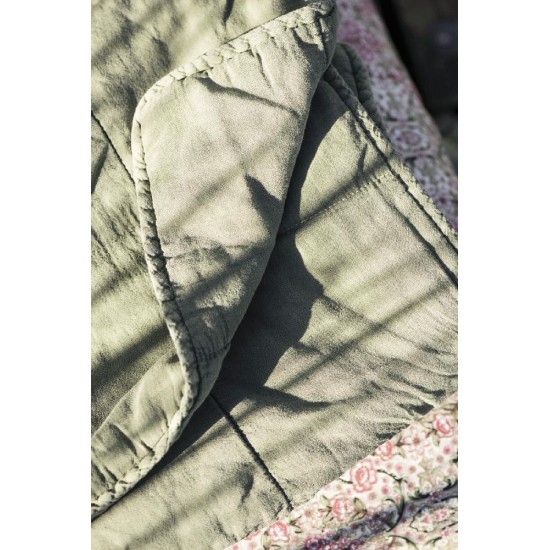 Vintage Quilt Olive 130x180cm