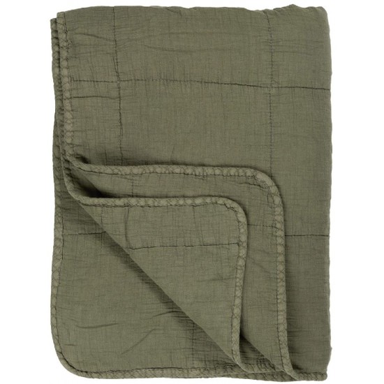 Vintage Quilt Olive 130x180cm