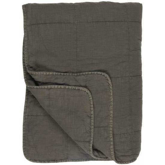 Vintage quilt Thunder Grey 130x180cm