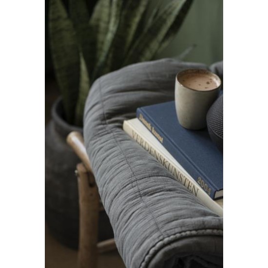 Vintage quilt Thunder Grey 130x180cm