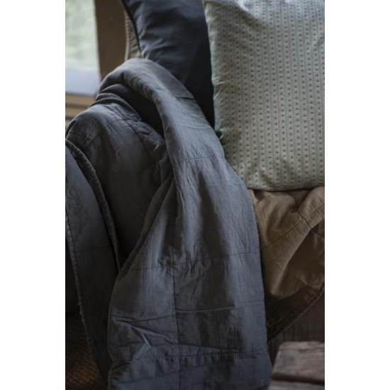 Vintage quilt Thunder Grey 130x180cm