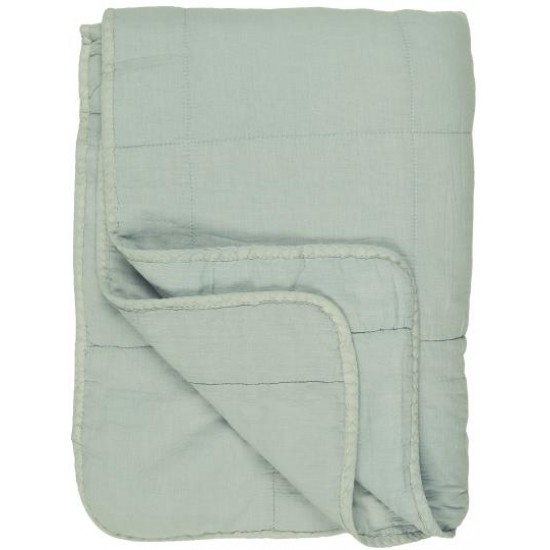 Vintage quilt blue shade 130x180cm