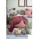 Vintage quilt faded rose 130x180cm
