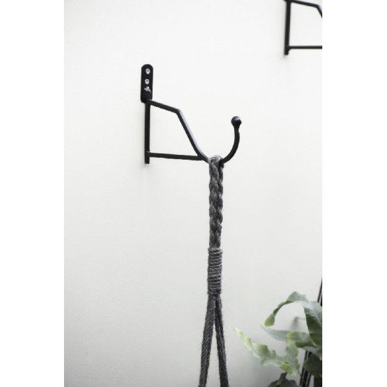 Lanterne holder i sort jern Lanterne holder i sort jern
