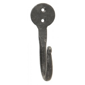 Knage enkelt patineret sort jern