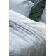Vintage quilt sengetæppe dobbelt blue shade