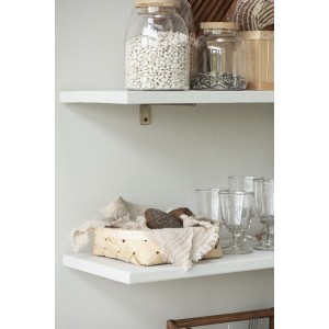 Hyldebærer antik messing 21 cm Hyldebærer antik messing 21 cm