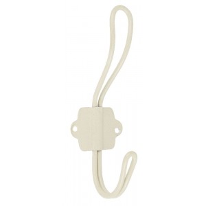 Knage dobbelt Brørup hvid 11 cm Knage dobbelt Brørup hvid 11 cm
