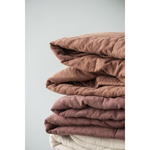 Vintage quilt Coral Almond 130x180cm