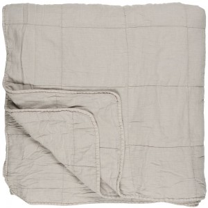 Vintage quilt sengetæppe dobbelt ash grey 240x240cm Vintage quilt sengetæppe dobbelt ash grey 240x240cm