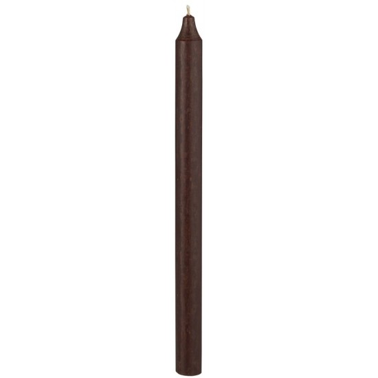Kronelys chokolade rustik H29cm Kronelys chokolade rustik H29cm