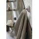 Knage enkelt med keramik creme - beige Ø5cm Knage enkelt med keramik creme - beige Ø5cm
