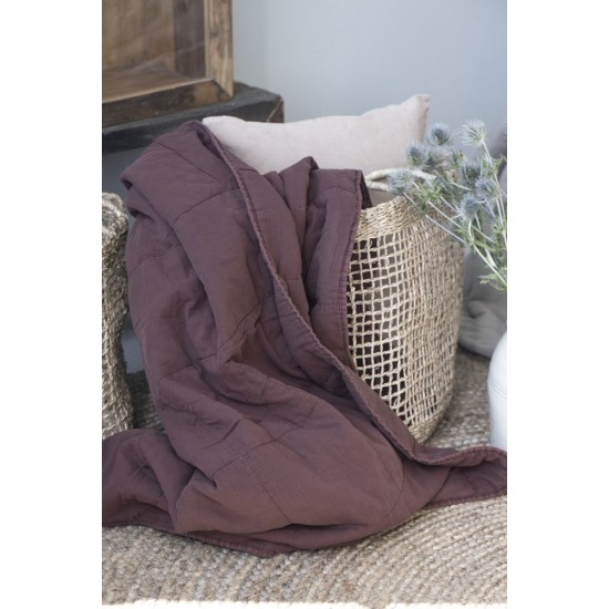 Vintage quilt Varm Mocca 130x180cm Vintage quilt Varm Mocca 130x180cm