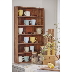 Væghylde med inddeling 89 cm Væghylde med inddeling 89 cm