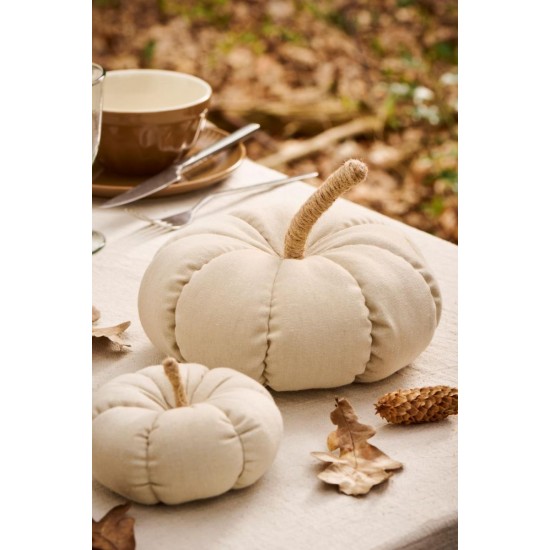 Dekogræskar stor naturfarvet canvas