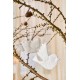 Fugl broderi anglaise 1 stk assorteret My Nostalgic Christmas Fugl broderi anglaise 1 stk assorteret My Nostalgic Christmas