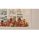 Lyshus til fyrfadslys Stillenat juletræ foran huset Lyshus til fyrfadslys Stillenat juletræ foran huset