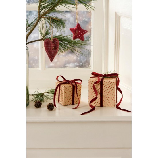 Stjerne 1 stk assorteret røde My Nostalgic Christmas Stjerne 1 stk assorteret røde My Nostalgic Christmas