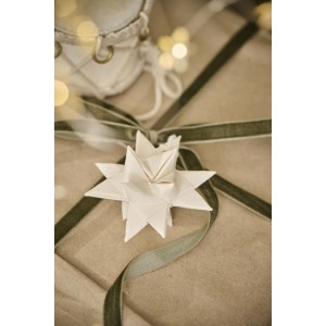 Velourbånd på spole 10 m mosgrøn Velourbånd på spole 10 m mosgrøn