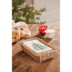 Servietkurv til aflange servietter passer til 10x20 cm serviet Servietkurv til aflange servietter passer til 10x20 cm serviet