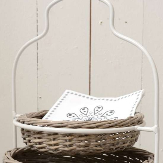 Lækker brødkurv i rattan 22 cm Lækker brødkurv i rattan 22 cm