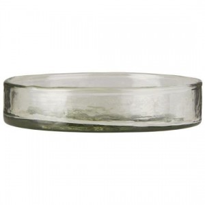 Glas Bakke med kant Ellen mundblæst 13cm